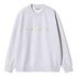 W' Carhartt Sweat (Ash Heather / Air Green)