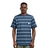 S/S Aiken Pocket T-Shirt (Aiken Stripe / Dusky Blue)