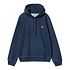Hooded Ingo Sweat (Dark Blue Garment Dyed)