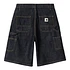 Carhartt WIP - W' Brandon Single Knee Short "Camano" Denim, 12 oz