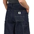 Carhartt WIP - W' Brandon Single Knee Short "Camano" Denim, 12 oz