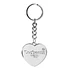 Heart Keychain (Silver)