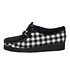 Wallabee (Black / White Gingham)