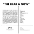 Hear & Now - Hear & Now 1970 Clear Green Vinyl Edition