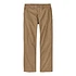 Twill Traveler Chino Pants - Regenerative (Slab Khaki)