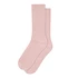 Merino Wool Blend Sock (Faded Pink)