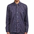 Beams Plus - Mil Open Collar Derby Tattersall