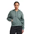 W' Hooded Casey Jacket (Velvet Green / Silver)