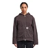 W' Hooded Mitch Jacket "Hubbard" Canvas, 9 oz (Palisander Dusky Canvas)