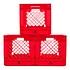 12" Vinyl Crate (3 Stück) (Red)