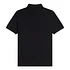Twin Tipped Fred Perry Shirt (Made in England) (Black / Black)