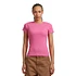 Organic Rib SS T-Shirt (Bubblegum Pink)