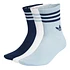 adidas - 3-Stripes Crew Socks (Pack of 3)