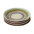 HKLIVING - 70s Ceramics: Saucers (Set of 4)