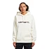 W' Hooded Carhartt Sweatshirt (Wax / Palisander)