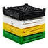 Vinyl Crate - 12" Vinyl Crate Berlin Edition: Black - White - Yellow - Bright Green