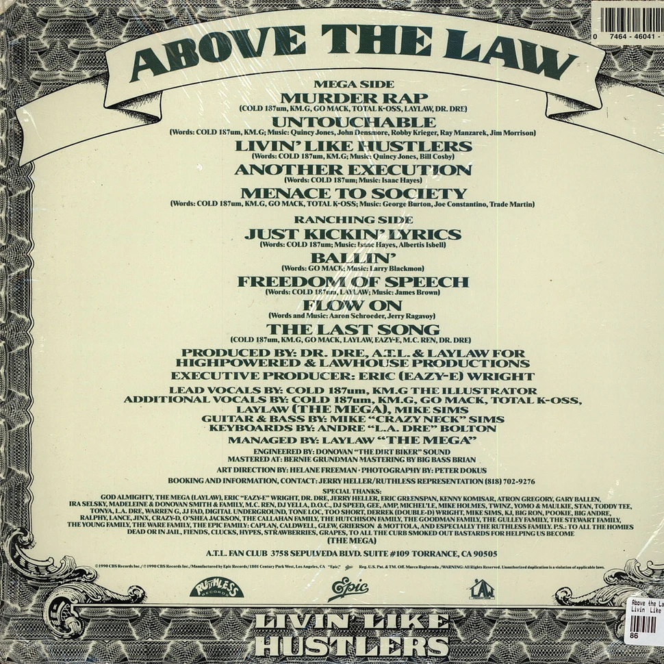 Above The Law - Livin’ Like Hustlers