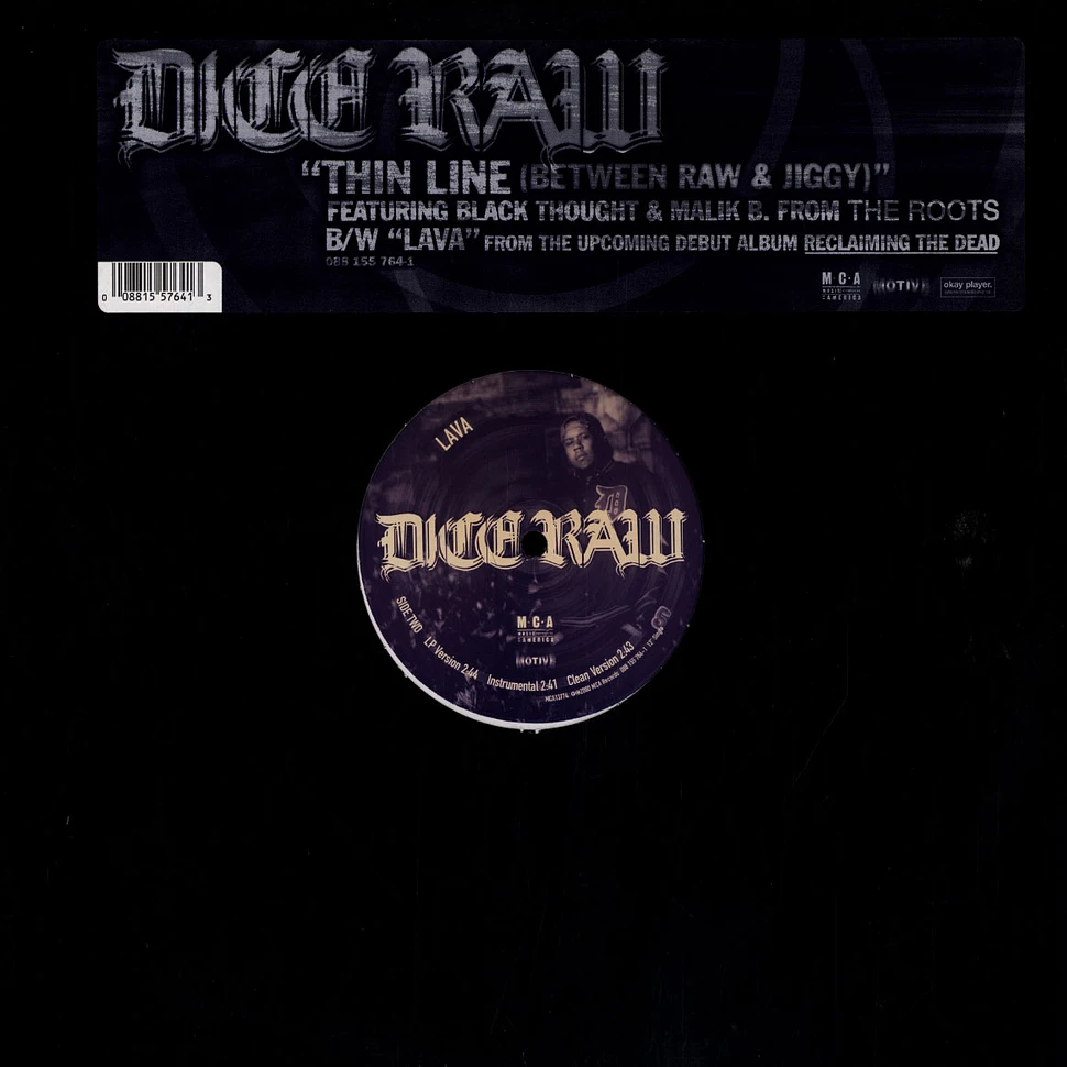Dice Raw - Thin line feat. The Roots