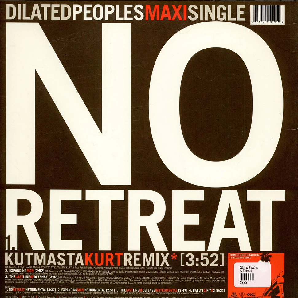Dilated Peoples - No Retreat