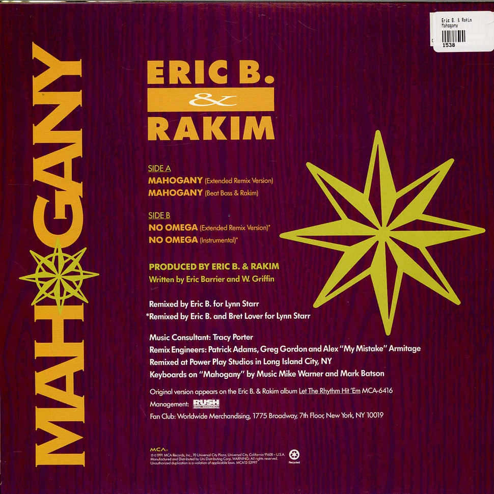 Eric B. & Rakim - Mahogany