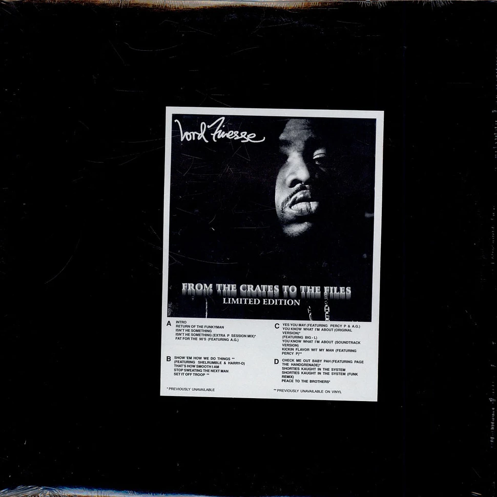 Lord Finesse - From The Crates To The Files (Limited Edition)