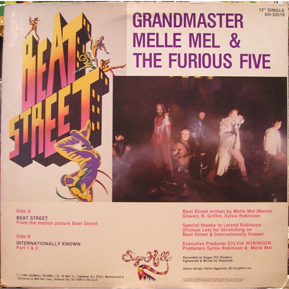 Grandmaster Melle Mel & The Furious Five - Beat Street / Internationally Known
