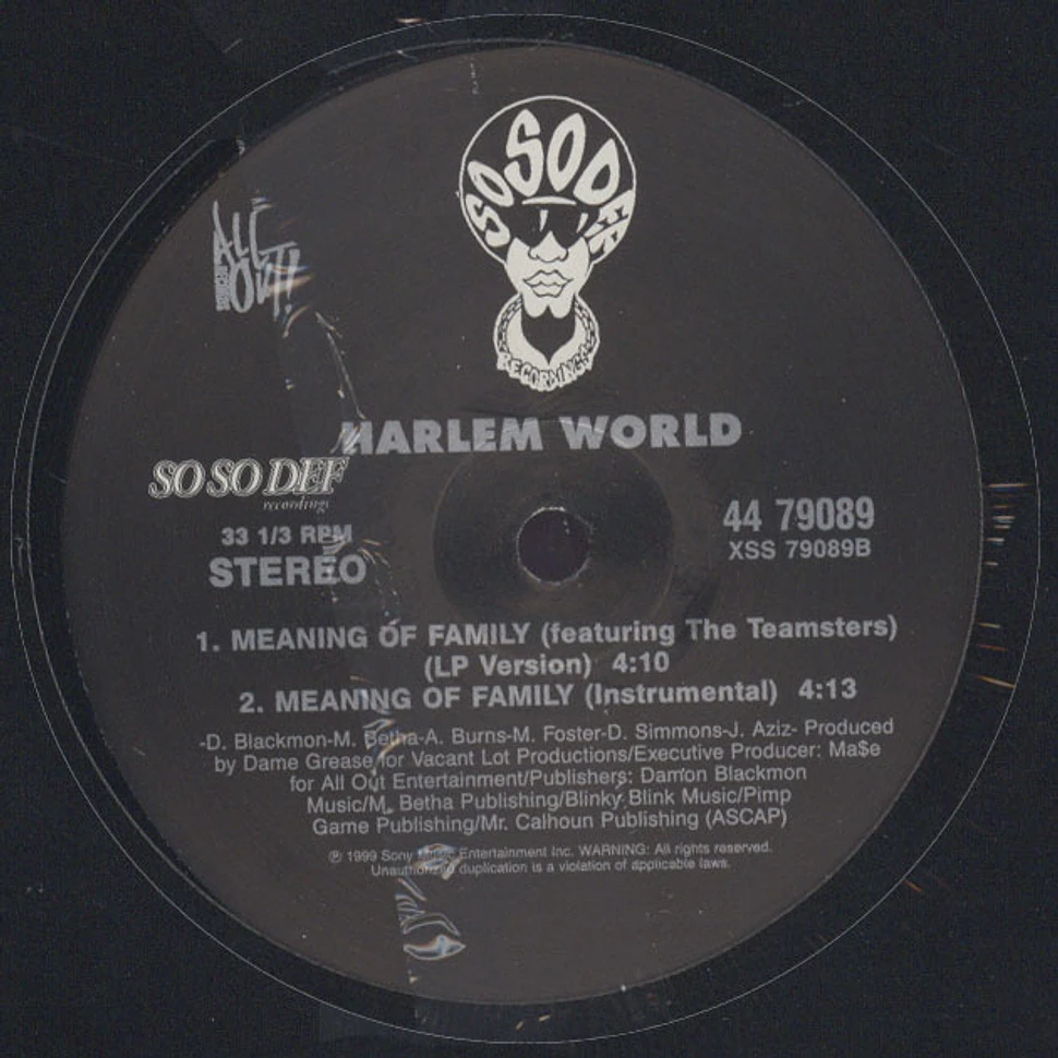 Mase presents Harlem World - I really like it