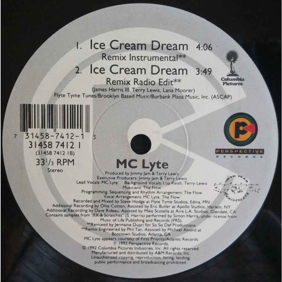 MC Lyte - Ice Cream Dream