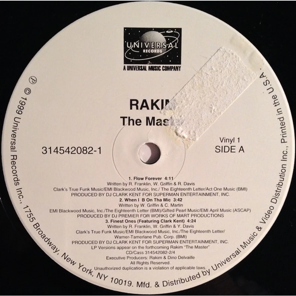Rakim - The Master
