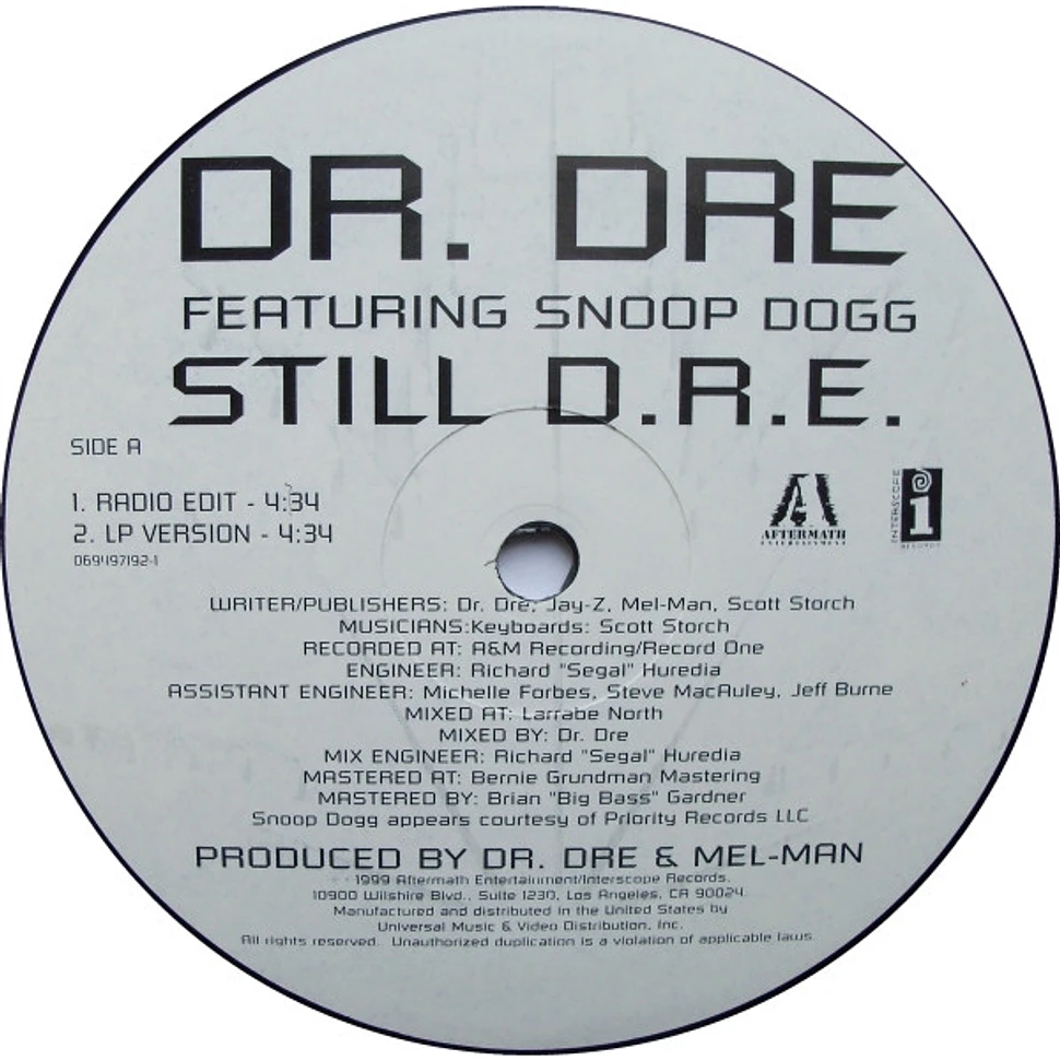 Dr. Dre & Snoop Dogg - Still D.R.E.