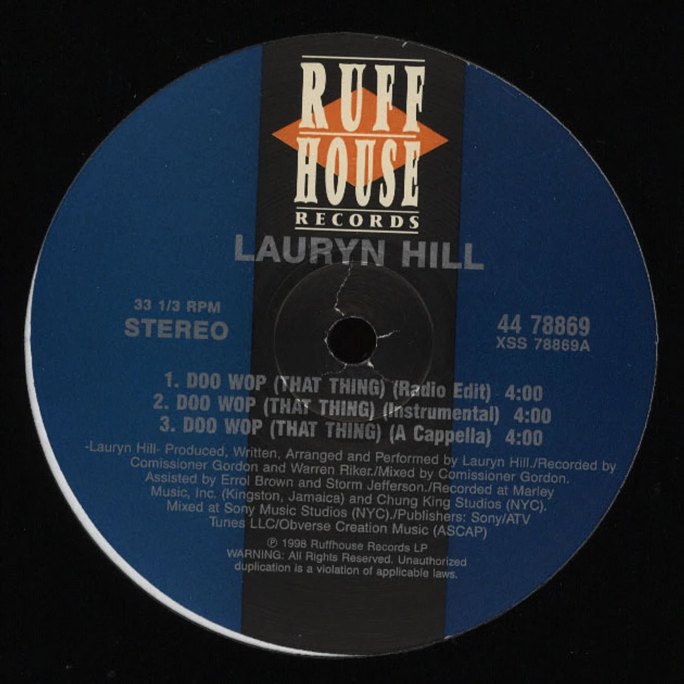 Lauryn Hill - Doo wop (that thing)