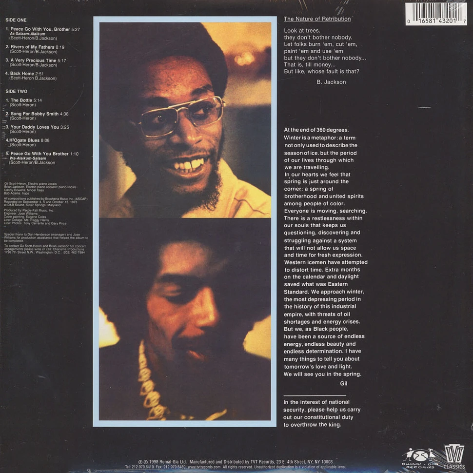 Gil Scott-Heron & Brian Jackson - Winter in America