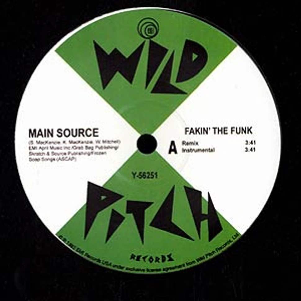 Main Source - Fakin the funk remix
