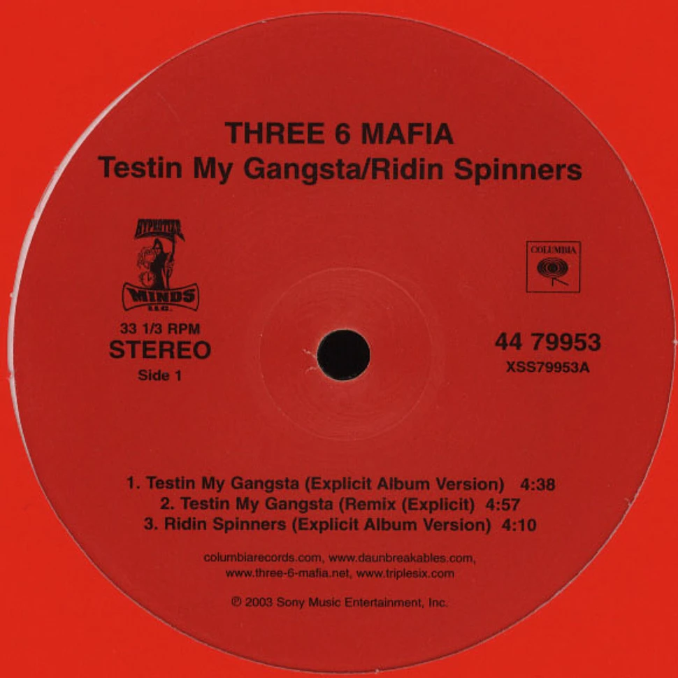 Three 6 Mafia - Ridin spinners