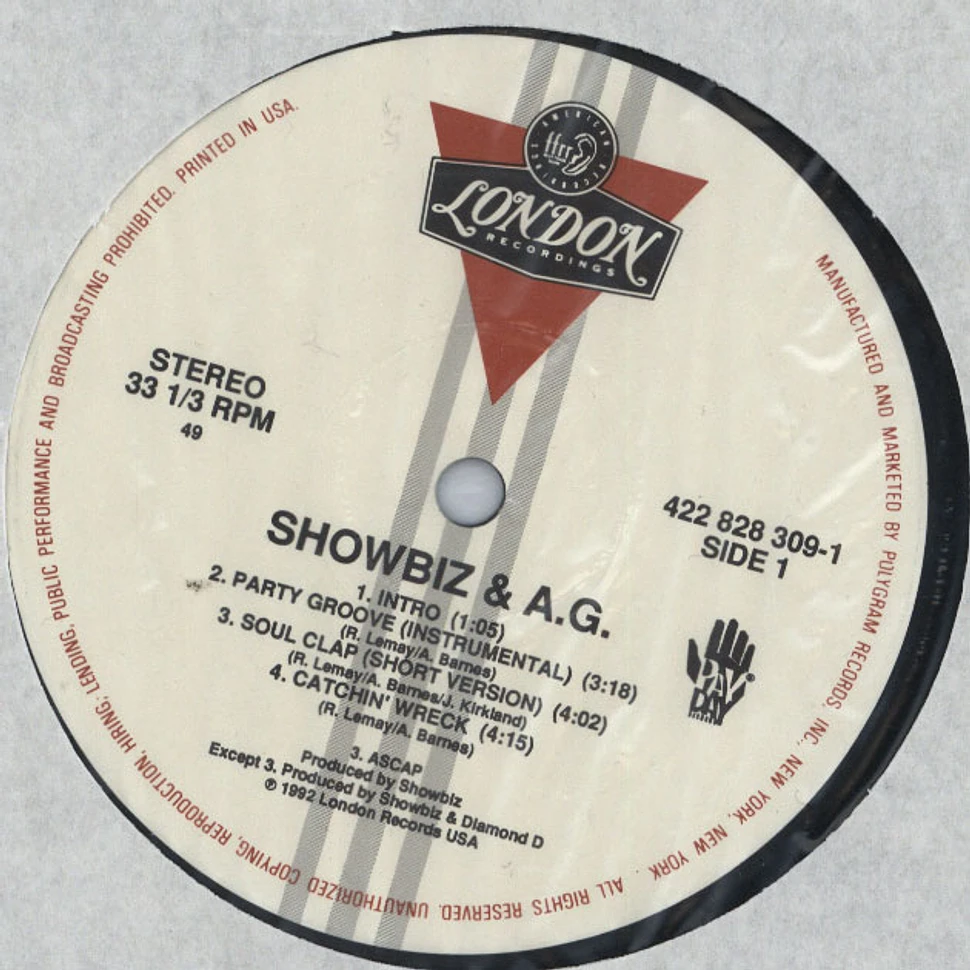 Showbiz & A.G. - Party groove / soul clap