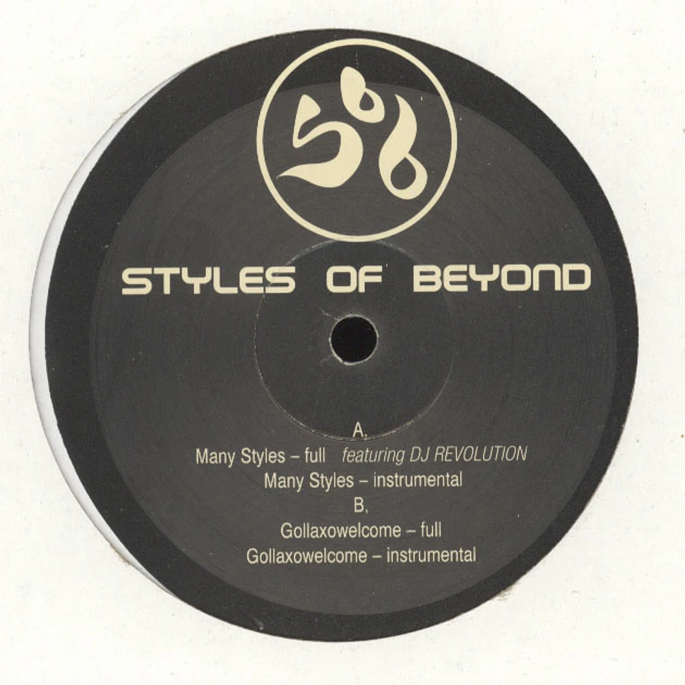 Styles Of Beyond - Many Styles / Gollaxowelcome