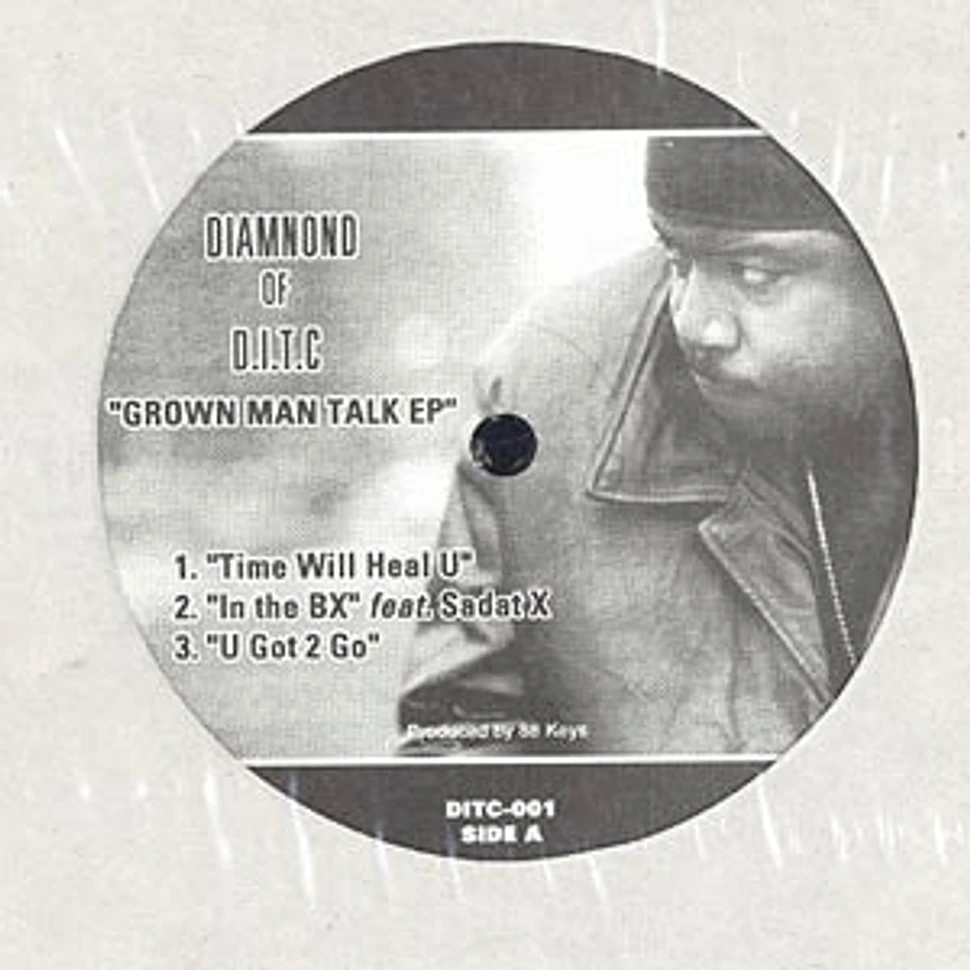 Diamond D - Grown man talk EP