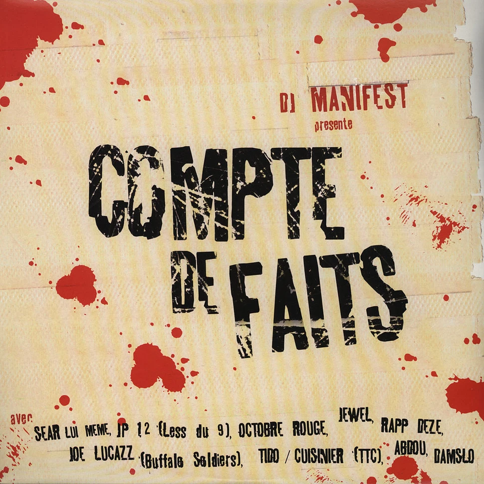 DJ Manifest presents ... - Compte de faits EP