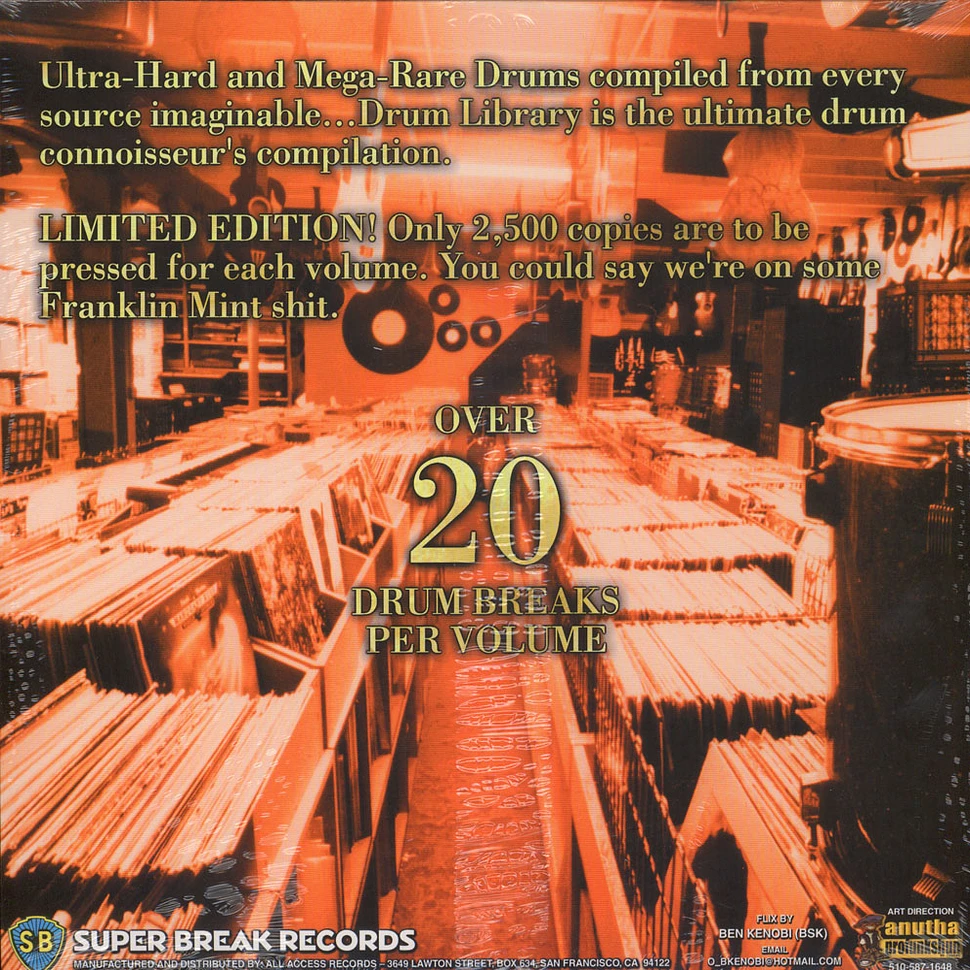 DJ Paul Nice - Drum Library Volume 2