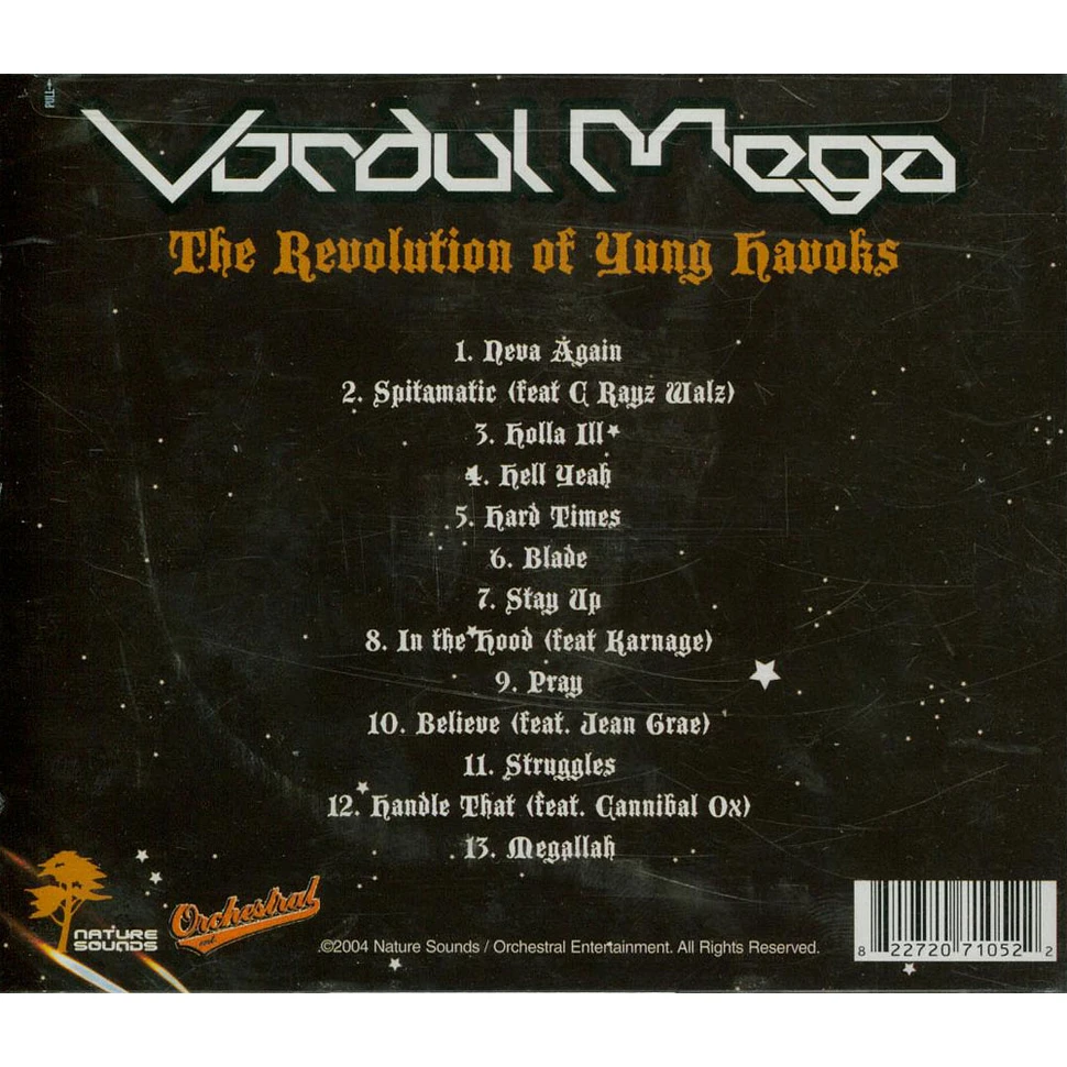 Vordul Mega of Cannibal Ox - The Revolution Of Yung Havoks