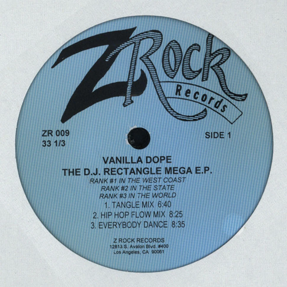 DJ Rectangle - Vanilla dope lp