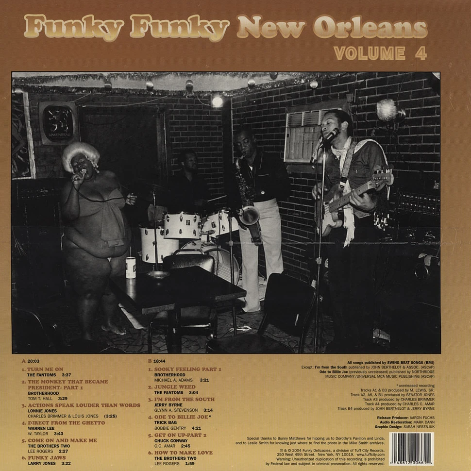 V.A. - Funky funky new orleans vol.4