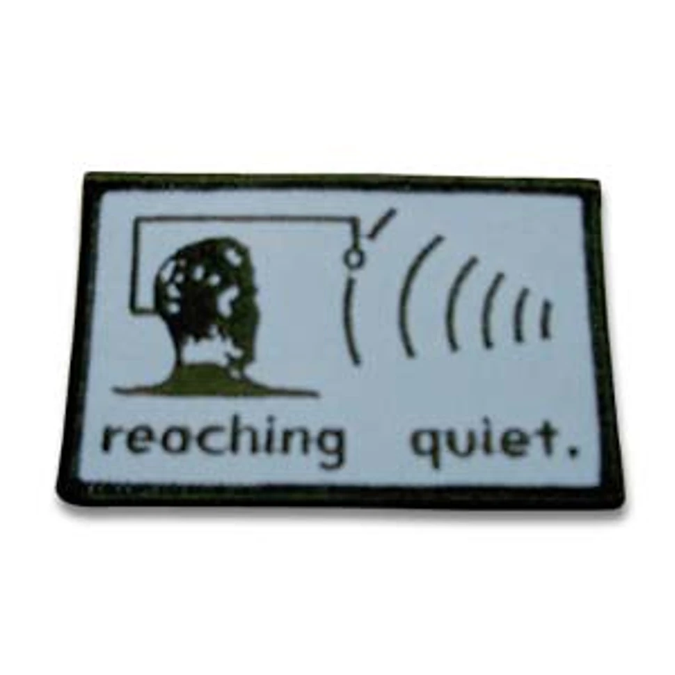 Reaching Quiet - Logo patch