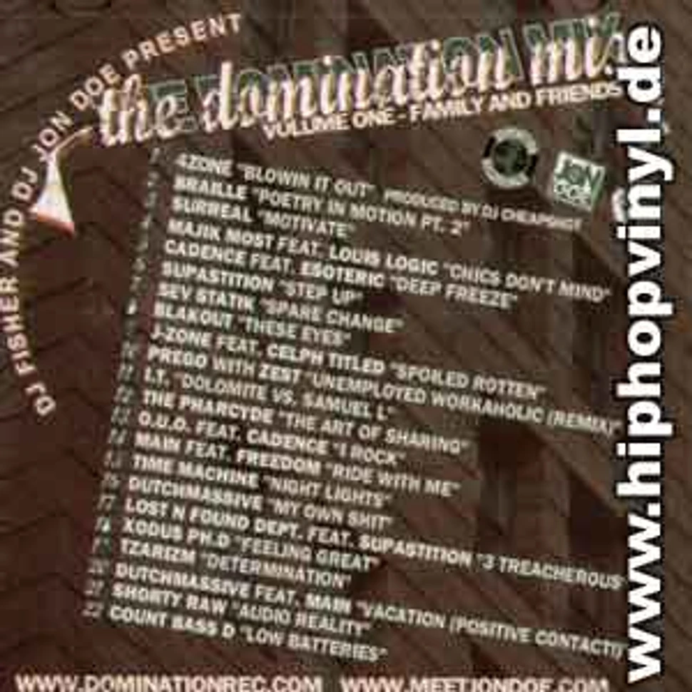 Jon Doe presents - The domination mix volume one