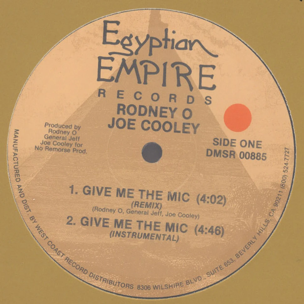 Rodney O & Joe Cooley - Give Me The Mic Remix