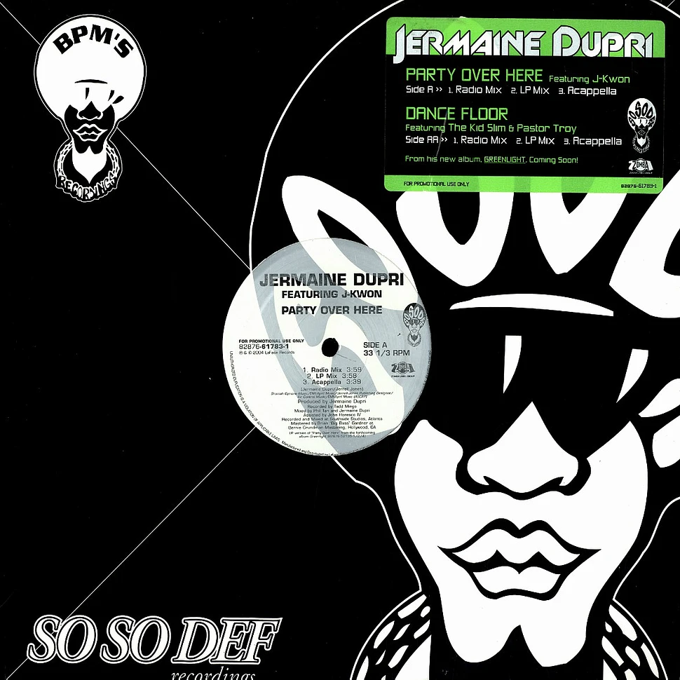 Jermaine Dupri - Party over here feat. J-Kwon