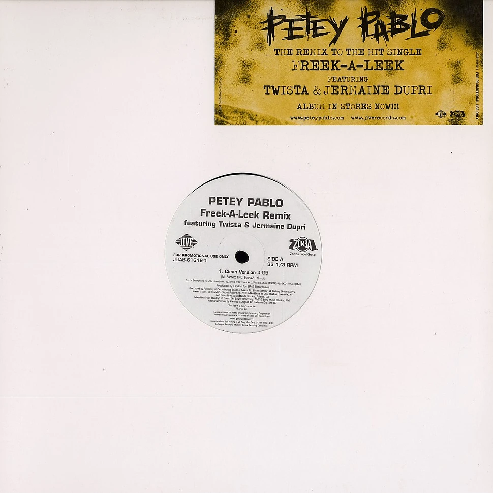 Petey Pablo - Freek-a-leek remix feat. Twista & Jermaine Dupri