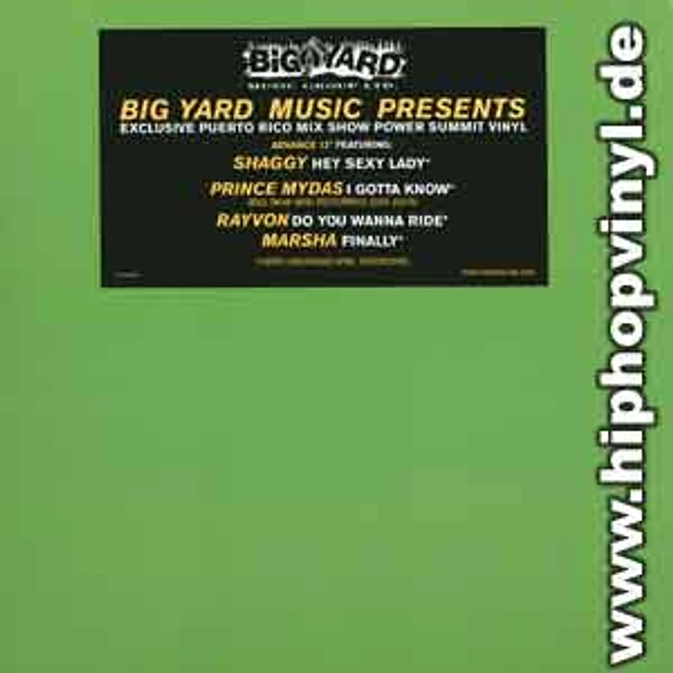 Big Yard presents: - Exclusive mix show sampler