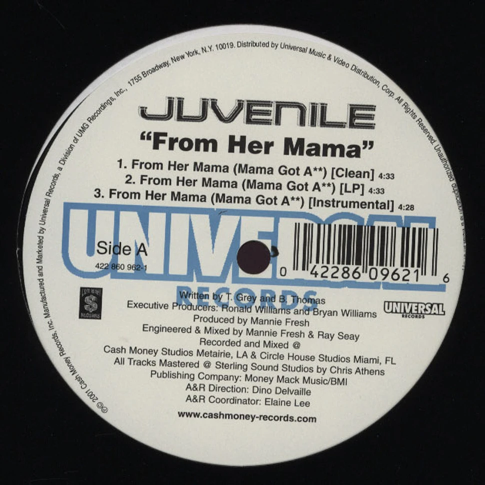 Juvenile - From her mama