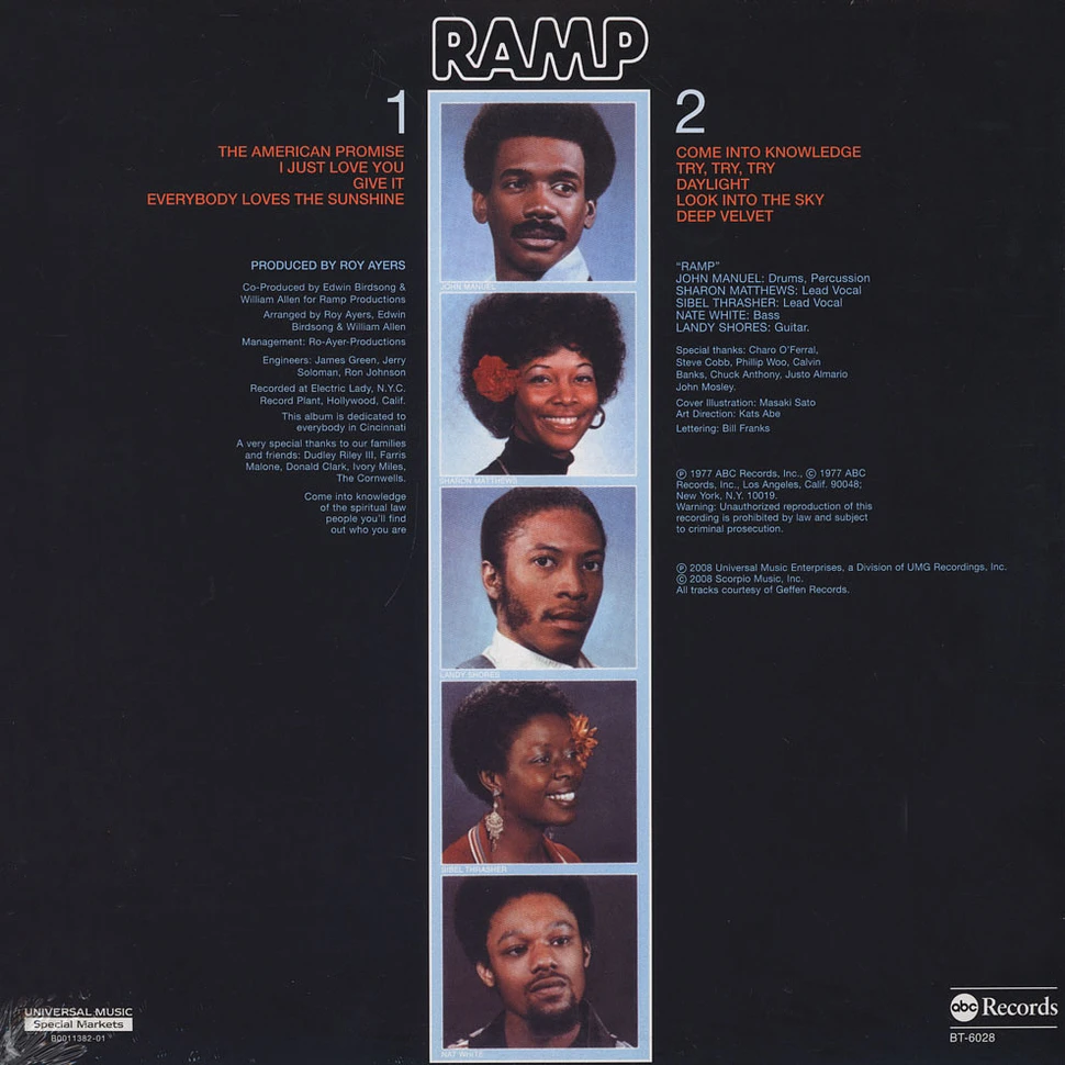 Ramp (Roy Ayers Music Project) - Come into knowledge